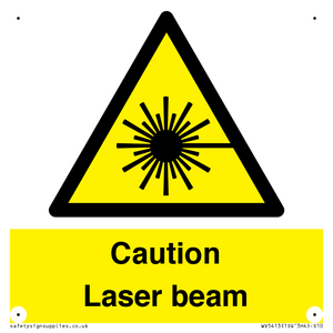 Caution Laser beam